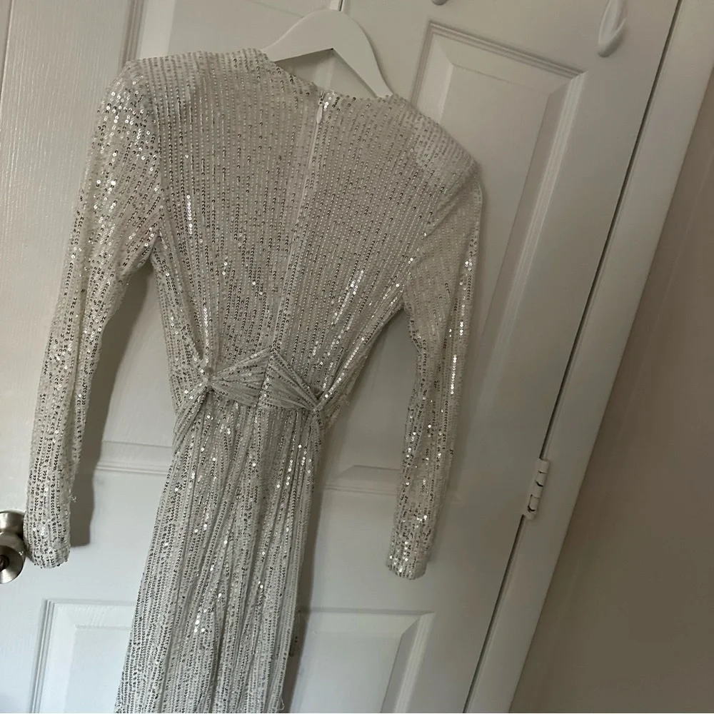 Miss Circle silver jumpsuit